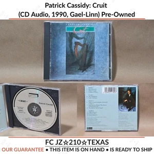 Patrick Cassidy: Cruit (CD Audio, 1990, Gael-Linn) Pre-Owned - Picture 1 of 8