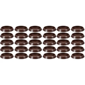  3 Pieces Bed Wheel Stopper Carpet Protectors for Legs Caster Cup Gripper - Picture 1 of 12