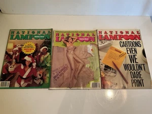 Vintage NATIONAL LAMPOON Magazine June 1983 Adults Only December Cartoons 1984 - Imagen 1 de 11