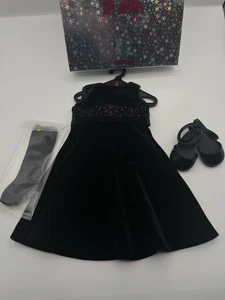 American Girl Doll Today Starry Night Outfit - 2002 Retired - Dress Shoes Socks - Picture 1 of 13