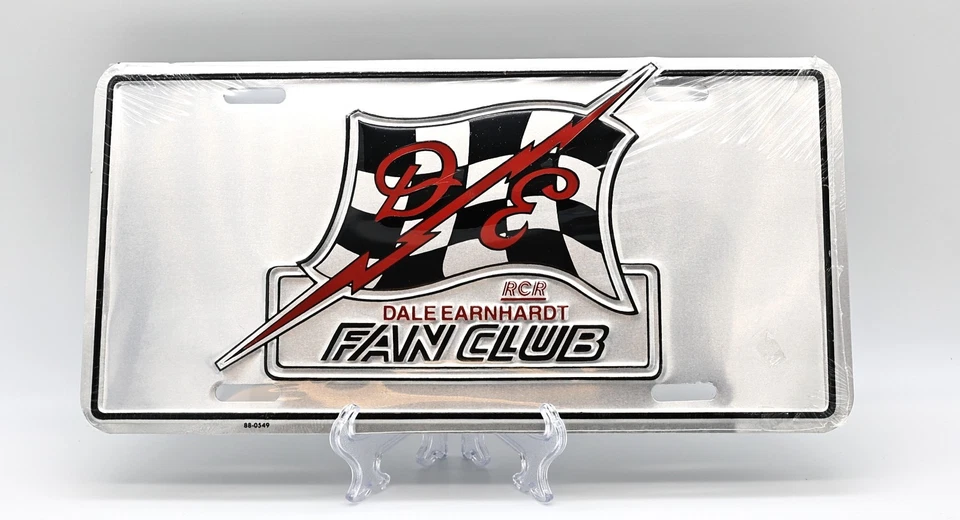 DALE WONHARDT FAN CLUB RCR 1988 PLACA DE METAL VINTAGE ¡TODAVÍA SELLADA! RARO Foto 1 de 3