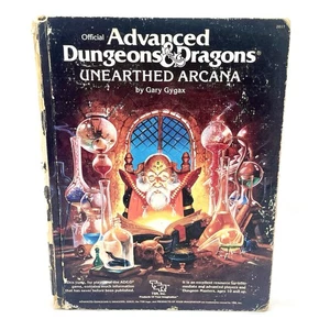 Advanced Dungeons and Dragons UNEARTHED ARCANA RPG AD&D 1985 TSR #2017 Damaged - Bild 1 von 17