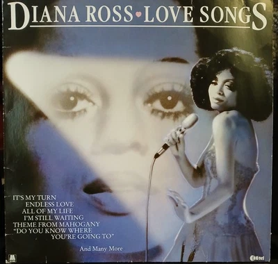 DIANA ROSS - Love Songs - Vinyl LP Record Album - 1982 - Motown - NE1200 - Image 1 of 2