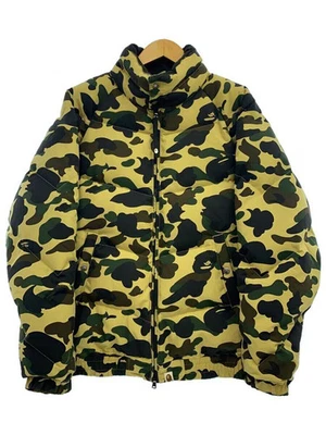 A BATHING APE Down Jacket, Size L, Polyester, Multicolor Camouflage, 1st Camo Lo - Image 1 of 4