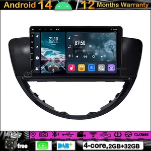 Autoradio 9" Android 14 Carplay GPS SAT Navi DAB DVR per Subaru Tribeca 2007-2011 - Foto 1 di 12