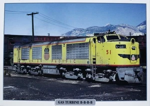 Folleto de imagen de tren Union Pacific Railroad hoja de información arte de pared Nuevo de Lote Antiguo - Imagen 1 de 1