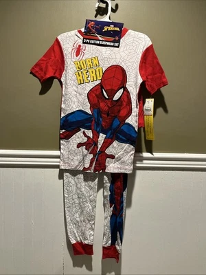 Boys Sz 10 Marvel Spider-Man 3 Pc Pajama Set NWT - Image 1 of 4