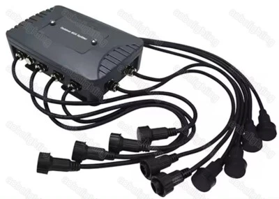 8 Way outdoor DMX512 Signal amplifier Party Stage Lights DMX Splitter controller - Image 1 of 4