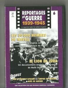 DVD REPORTAGES DE GUERRE N°06 AFRIQUE - LES 30000 HOMMES DE WAVELL / ETHIOPIE 
