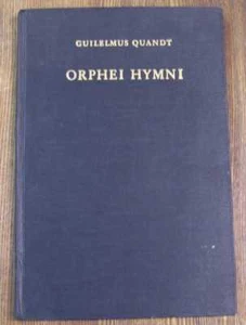 QUANDT, GUILELMUS (ED) Orphei Hymni 1955 - Picture 1 of 1