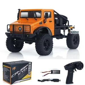 Veicoli fuoristrada 1:18 RC Rock 4x4 verniciati assemblati cingolati auto HobbyPlus CR18P - Foto 1 di 12