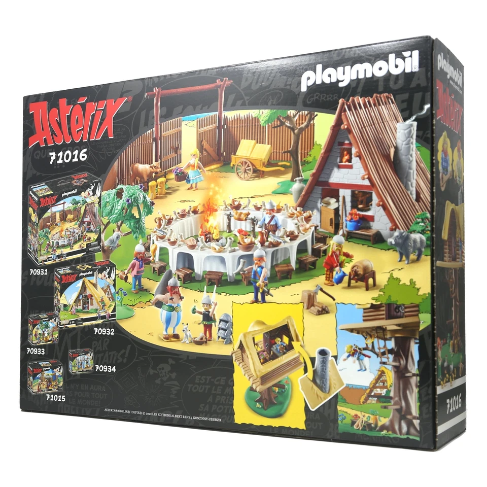 Playmobil 71016 Asterix Cacofonix & Treehouse Build Set - BRAND NEW - Image 1 of 4