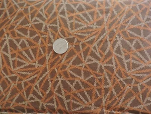 Tela 100 % algodón Marcus "Cross The Lines" en marrones - por yarda - Imagen 1 de 3