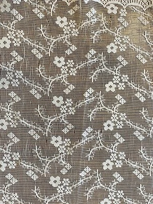 Floral Ivory Sheers - Image 1 of 4
