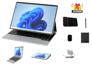 14" HD Touchscreen 2-in-1 Tablet Laptop 2.9GHz 16GB RAM 1TB SSD Windows 11 Pro - Picture 1 of 9
