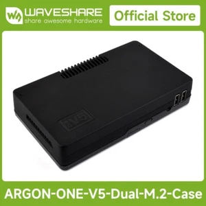 Obudowa ARGON ONE V5 do gniazd Raspberry Pi 5, podwójne gniazda M.2 NVMe PCIe - Zdjęcie 1 z 24