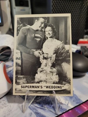 1966 Topps Adventures of Superman Superman's Wedding #42 Mint NM - Image 1 of 2