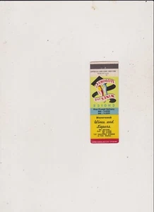 LICORES MARONECK-- CUBIERTA MATCHBOOK - Imagen 1 de 1