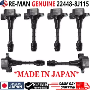 GENUINE NISSAN Ignition Coils For 2001-2019 Nissan & Infiniti V6, 22448-8J115 - Picture 1 of 6