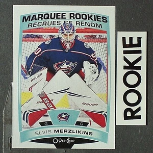ELVIS MERZLIKINS RC 2019-20 O-Pee-Chee ROOKIES #626 Columbus Blue Jackets - Picture 1 of 2