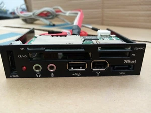 Lecteur de carte mémoire interne Trust UK CR-3400 3.5” MEDIA pc fixe bureau - Afbeelding 1 van 7