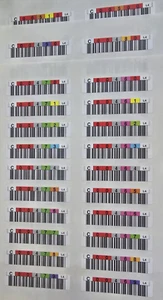 Quantum LTO-5 BarCode Labels Series 3-04300-03  460-519 - Picture 1 of 1