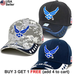 Gorra con logotipo de la Fuerza Aérea de los Estados Unidos sombrero USAF militar patriótico fuerzas armadas de los Estados Unidos EE. UU. EE. UU. - Imagen 1 de 13