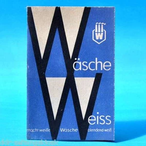 Biancheria bianca farbenfabrik Wolfen Kreis Bitterfeld DDR del 1960 | prospetto pubblicità - Foto 1 di 1