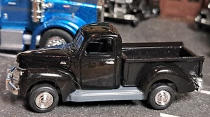 Camioneta pickup Ford 1940 1/87 = HO NEGRA CONSTRUIDA PARA DISEÑO/PANTALLA RTR 1 MOTOR MAX - Imagen 1 de 19
