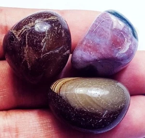 Lote de 3 piezas de piedras preciosas sueltas de ágata mezclada natural de 178,00 quilates - Imagen 1 de 6