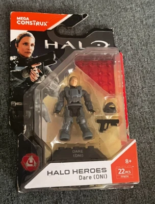 Mega Construx Bloks Halo Heroes 4 FFM74 Dare (OIN) Movable Collectible Figure - Image 1 of 4