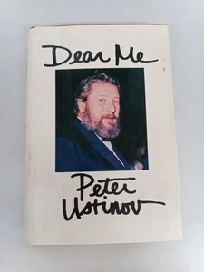 1977 Dear Me By Peter Ustinov Hardcover - Picture 1 of 11