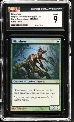 GHOULTREE Dark Ascension Foil Rare CGC 9 MTG [Nostalgium] - Image 1 of 2