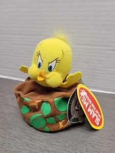 Vintage Neu Tweety Vogel Slam Me Plüsch WB Looney Tunes Applause 1998 OHNE SOUND - Bild 1 von 17