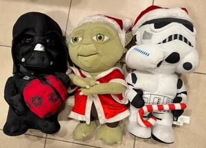 Star Wars Storm Trooper Yoda Vader 21” Peluche Navidad Saludador Vacaciones Candycane - Imagen 1 de 17