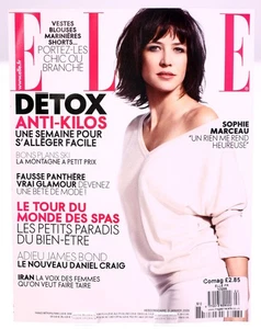 ELLE France magazine-French issue-January 1st 2009-No. 3288-Sophie Marceau cover - Picture 1 of 10