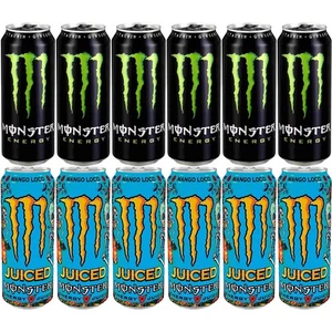 5060639121700 Monster Energy 500ml - mix smaków: Mango Loco x 6 sztuk + Classic  - Bild 1 von 1