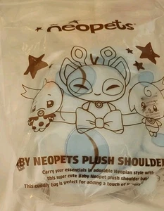 SDCC 2025 UCC Distribuzione Neopets Blu Aisha Tokyo Peluche Borsa Cinghia DLC Fumetto - Foto 1 di 2