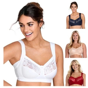 Miss Mary of Sweden Lovely Lace Bra Full Cup Supportive Womens Lingerie 2393 - Picture 1 of 18