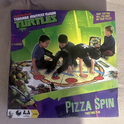 Teenage Mutant Ninja Turtles Pizza Spin Twisting Fun Game Nickelodeon Exercise - Image 1 of 4
