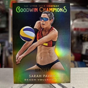 Sarah Pavan 2021 Goodwin Champions Goudey Platinum GOLD SSP /249 ⭐️ MINT - Picture 1 of 3