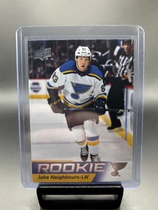 Jake Neighbours Upper Deck Star Rookies Rookie Card 2021-2022 #25 St. Louis - Picture 1 of 2