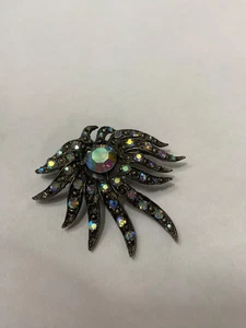 Vintage Brosche Modeschmuck Edelsteine wunderschön  - Bild 1 von 6