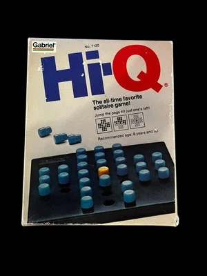 Gabriel HI-Q  #7120 Solitaire Favorite Travel Game 1978 - Complete Vintage - Image 1 of 4
