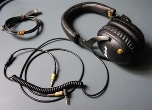 Marshall Monitor 1 Bluetooth Kopfhörer - guter Zustand - Original Kabel - Bild 1 von 17