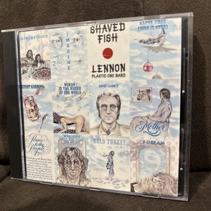John Lennon Shaved Fish CD ORIGINAL PRESS! 1988 Capitol CDP 746642 2 Beatles OOP - Foto 1 di 11