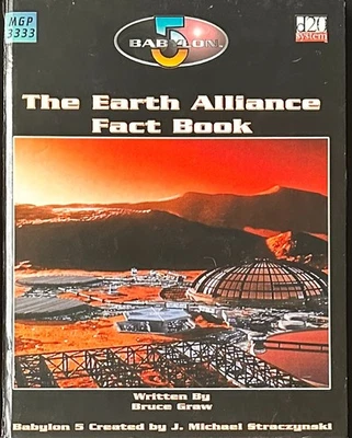 Babylon 5 RPG: The Earth Alliance Fact Book d20 HC Mongoose - Image 1 of 4