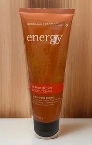 Bath & Body Works Aromatherapie Energie Orange Ingwer Körpercreme 8 Oz. - Bild 1 von 5