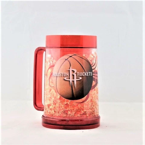 Houston Rockets Licensed NBA 16oz Hunter Freezer Mug Cover