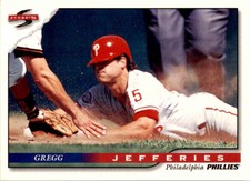 1996 Score Gregg Jefferies B Baseball Cards #321